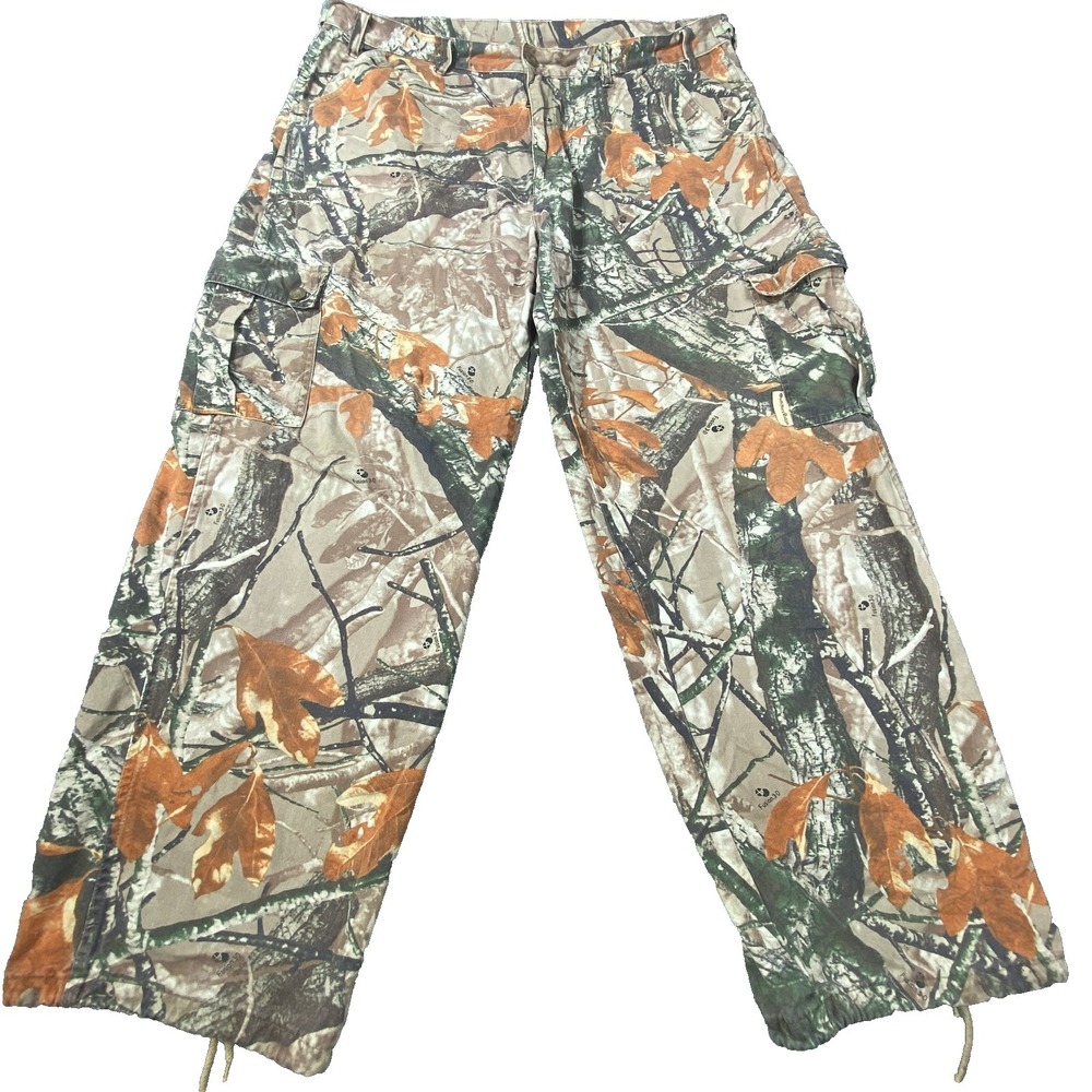 Outfitter's Ridge Camo Forest 3-D Fusion Cargo Hunting Pants Mens XL‎ 40x30 Hunt